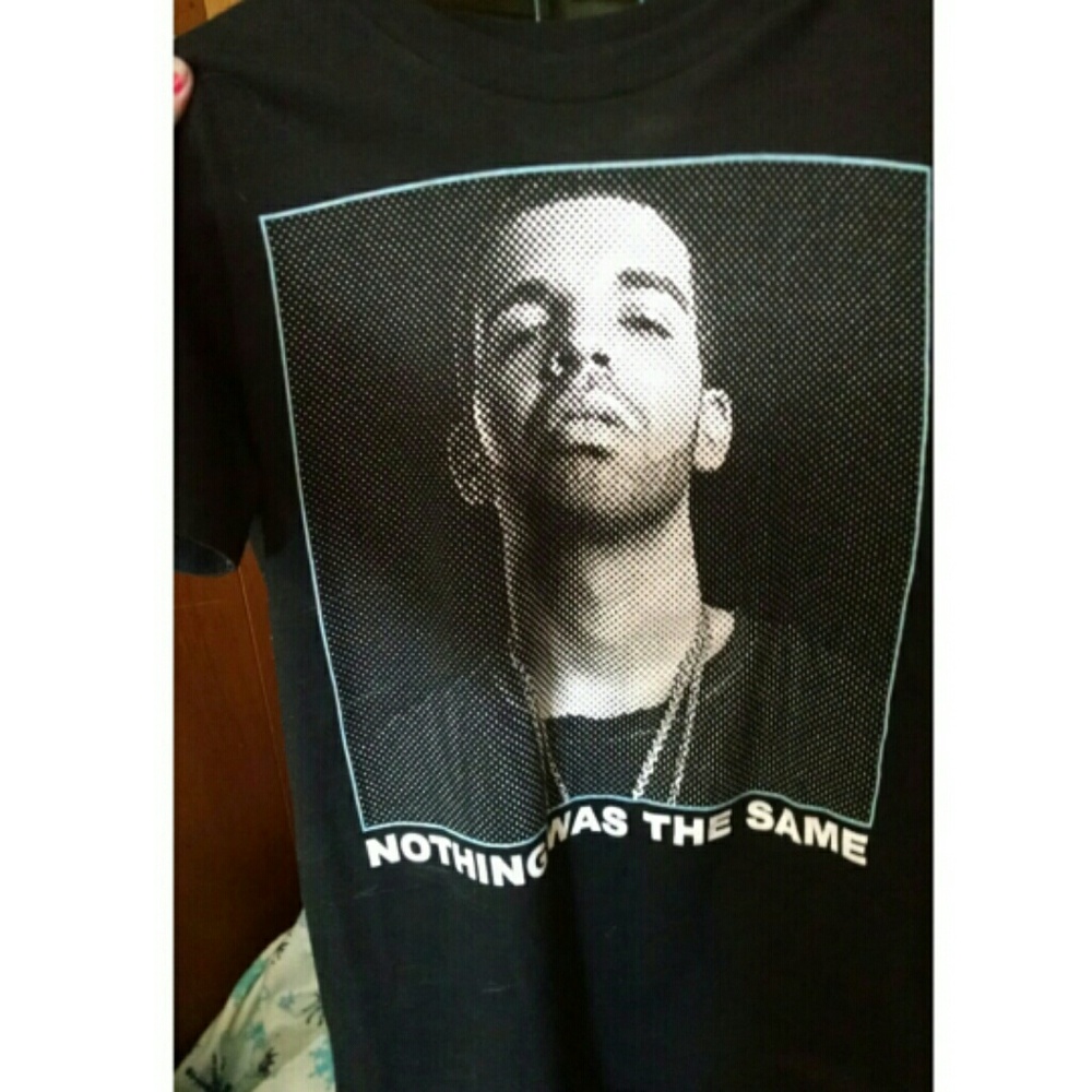 Drake Black Graphic Tee